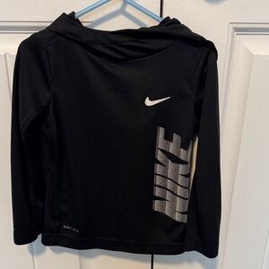 Nike Black Dri-FIT Pullover with Logo